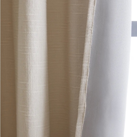 Quince “Natural” Cotton Slub Curtain - Picture 4 of 9